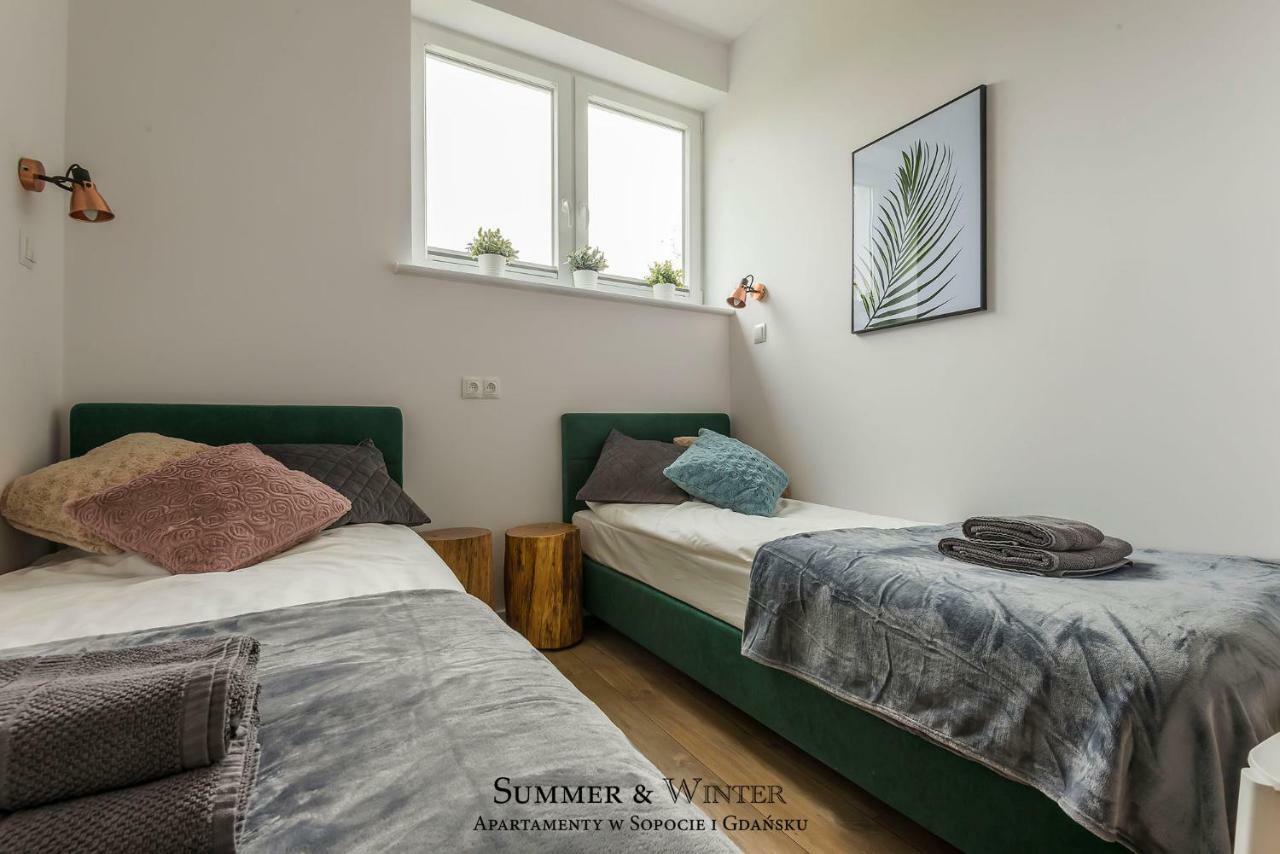 Family Luxury Green Apartment 1-6, 2 Sypialnie I Studio, 52 M2 Gdansk Luaran gambar