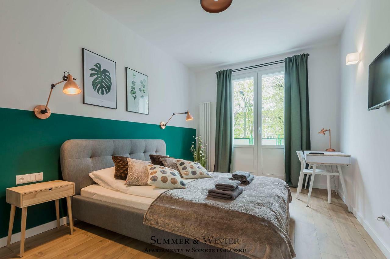 Family Luxury Green Apartment 1-6, 2 Sypialnie I Studio, 52 M2 Gdansk Luaran gambar